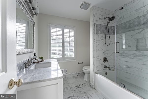 Bathroom, Glass Shower, Interior, Marble, Marble Walls
