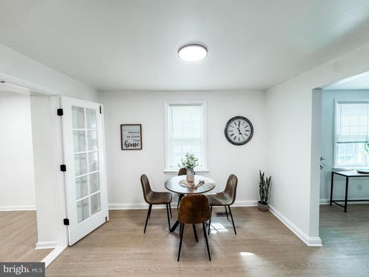 Dining room, Interior, Wood Texture Flooring