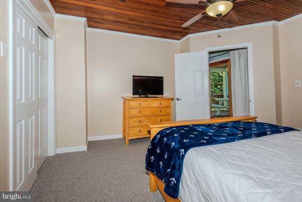 Bedroom, Interior, Wooden Ceilings