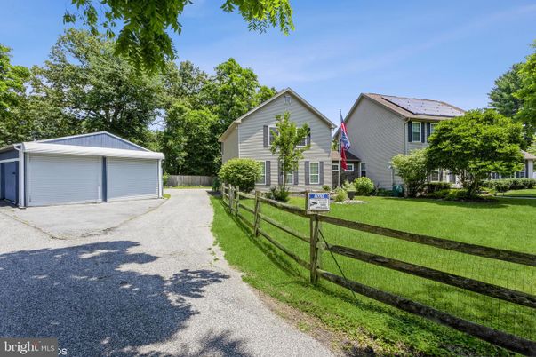 Backyard, Detached Garage, Exterior, Solar Panels