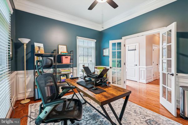 Home Office, Interior, Wood Texture Flooring