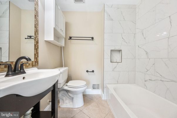 Bathroom, Interior, Marble Walls