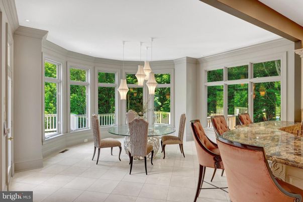 Dining room, Interior, Pendant Lights, Sun Room