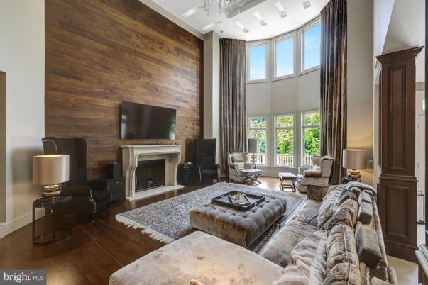 Fireplace, Interior, Living room, Wood Texture Flooring, Wooden Walls