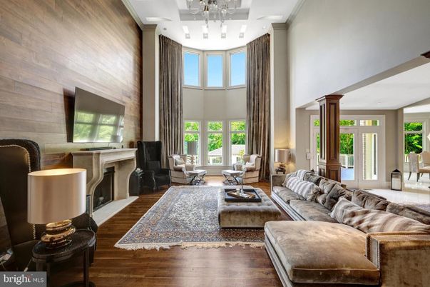 Fireplace, Interior, Living room, Wood Texture Flooring, Wooden Walls