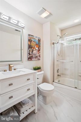 Bathroom, Glass Shower, Interior, Marble, Recessed Lighting
