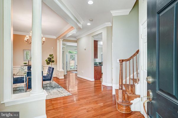 Chandelier, Interior, Recessed Lighting, Wood Texture Flooring