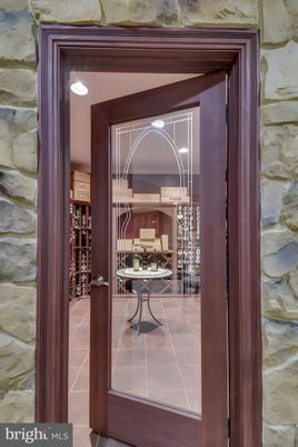 Interior, Recessed Lighting, Stone Walls, Wine Storage