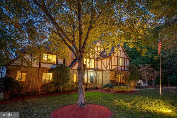 Backyard, Exterior, Facade, Brick Facade, Tudor Revival