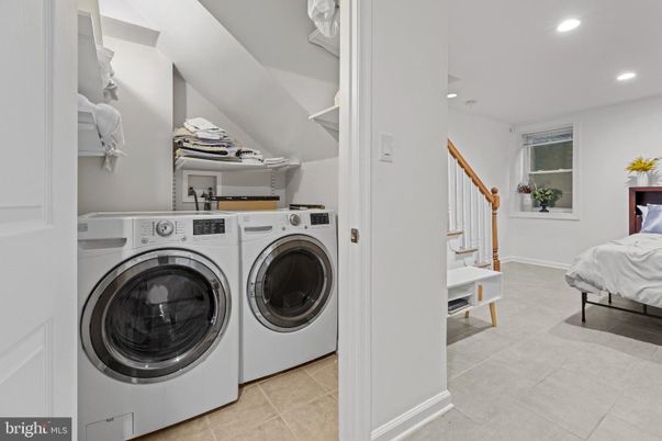 Interior, Recessed Lighting, Washer