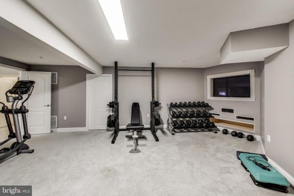 Fitness Equipment, Interior, Recessed Lighting