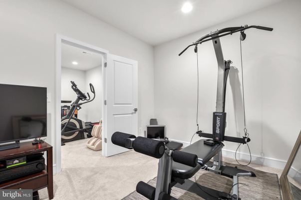Fitness Equipment, Interior, Recessed Lighting