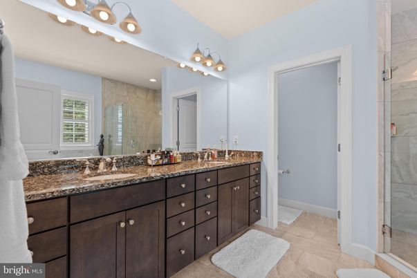 Bathroom, Dual Sink Vanities, Interior, Marble Walls
