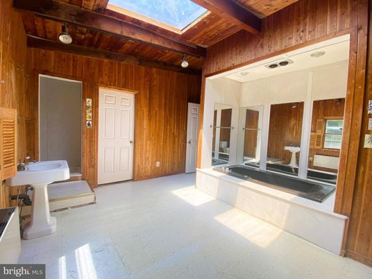 Bathroom, Interior, Wooden Beams, Wooden Ceilings, Wooden Walls