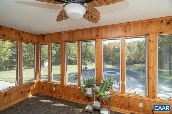 Interior, Sun Room, Wooden Walls