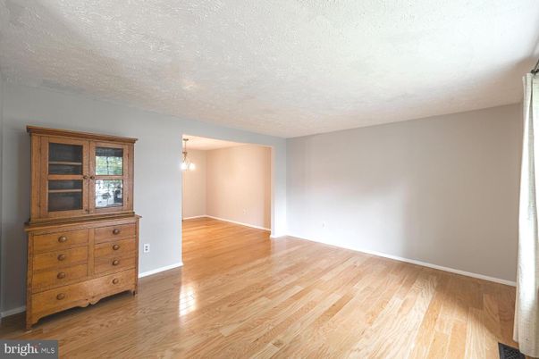 Empty room, Interior, Pendant Lights, Wood Texture Flooring