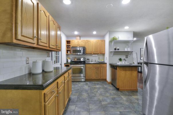 Interior, Kitchen, Recessed Lighting, Stainless Steel Appliances