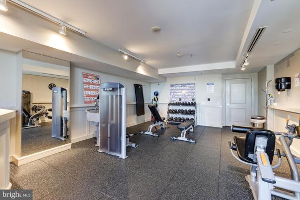 Fitness Equipment, Interior, Recessed Lighting