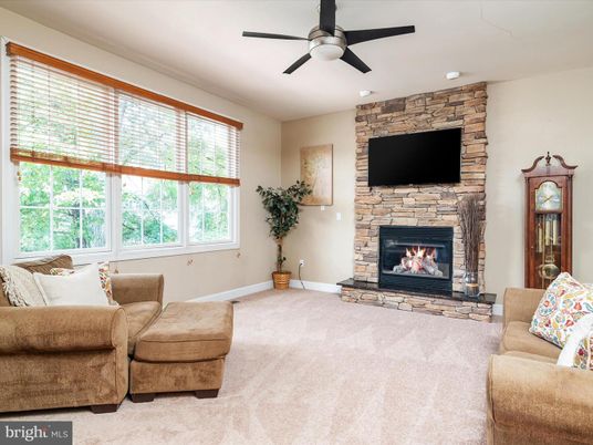 Fireplace, Interior, Living room, Stone Walls