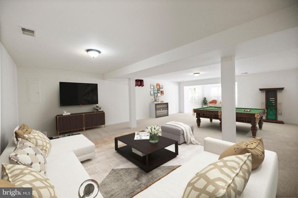 Billiard Table, Game Room, Interior, Living room