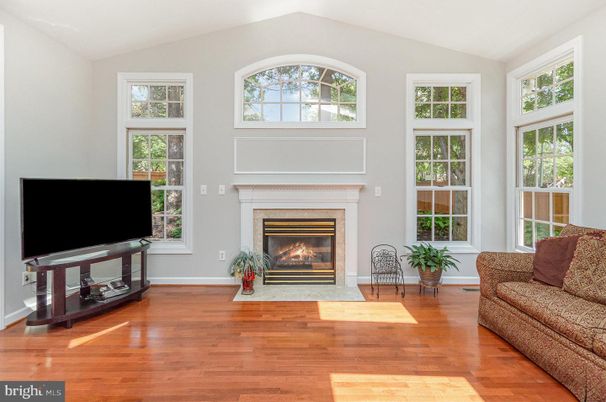 Fireplace, Interior, Wood Texture Flooring