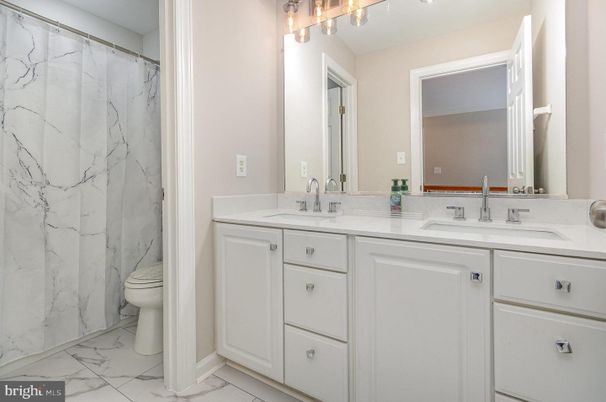 Bathroom, Dual Sink Vanities, Interior, Marble, Marble Walls