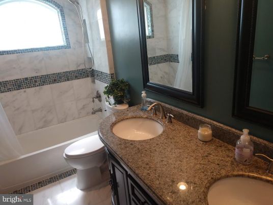 Bathroom, Dual Sink Vanities, Interior, Marble Walls