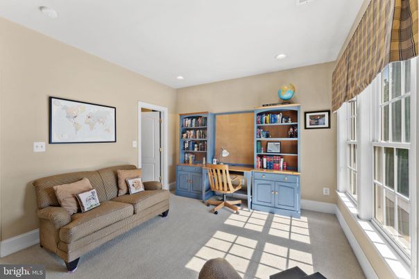 Home Office, Interior, Recessed Lighting
