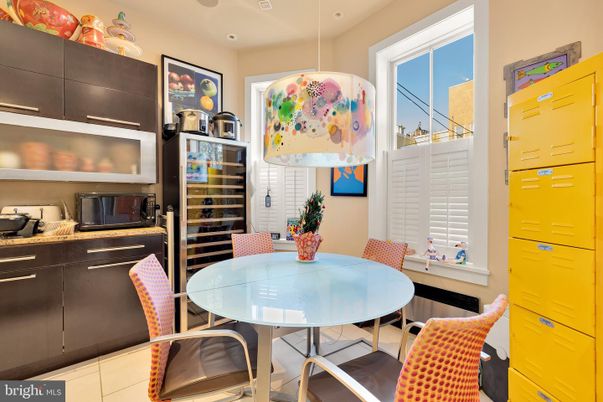 Dining room, Interior, Pendant Lights