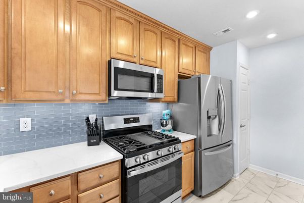 Interior, Kitchen, Marble, Recessed Lighting