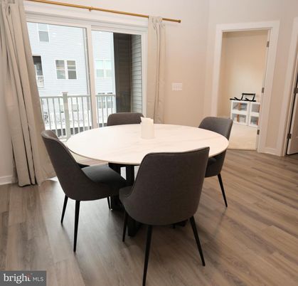 Dining room, Interior, Wood Texture Flooring