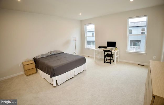 Bedroom, Home Office, Interior, Recessed Lighting
