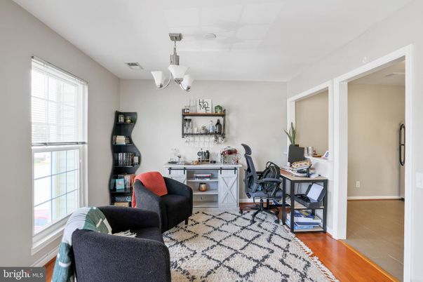 Chandelier, Home Office, Interior, Living room, Wood Texture Flooring
