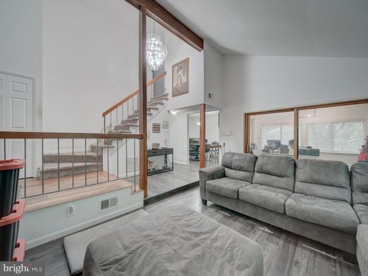Interior, Living room, Pendant Lights, Wood Texture Flooring
