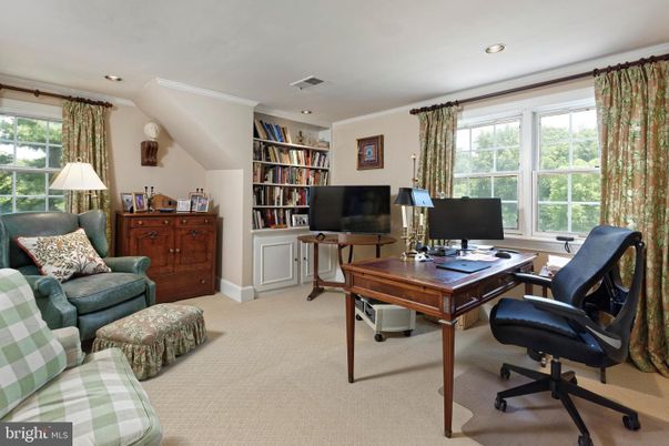 Home Office, Interior, Recessed Lighting