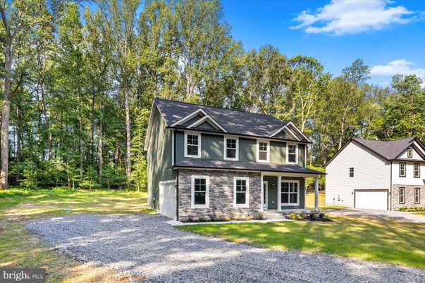 Attached, Backyard, Exterior, Facade, Farmhouse