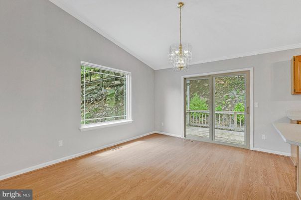 Chandelier, Empty room, Interior, Wood Texture Flooring