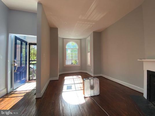 Fireplace, Interior, Recessed Lighting, Wood Texture Flooring