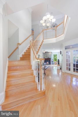 Chandelier, Fireplace, Interior, Wood Texture Flooring