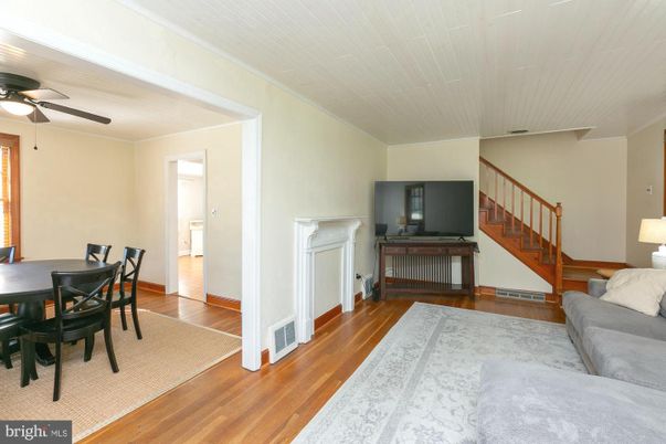 Dining room, Interior, Wood Texture Flooring