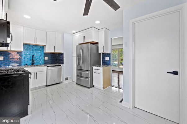 Interior, Kitchen, Marble, Recessed Lighting