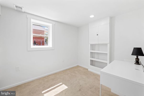 Home Office, Interior, Recessed Lighting