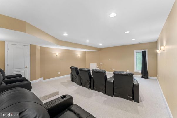 Home Theatre Room, Interior, Recessed Lighting, Theatre Room