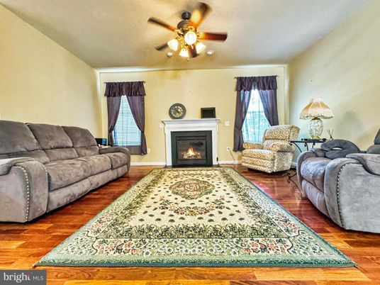 Fireplace, Interior, Wood Texture Flooring