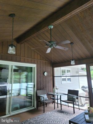 Exterior, Pendant Lights, Wooden Ceilings