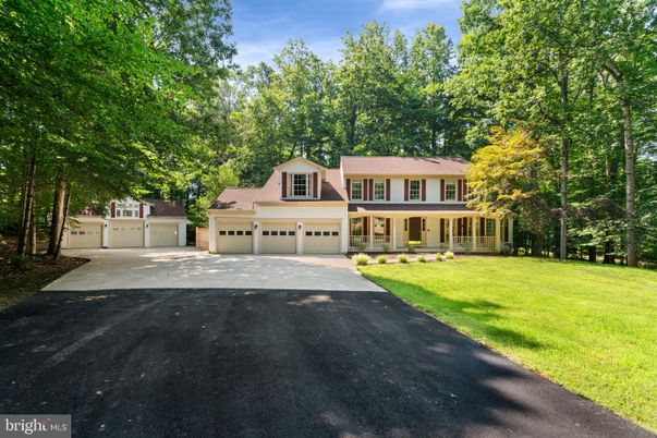 Attached, Backyard, Detached Garage, Exterior, Facade, Georgian
