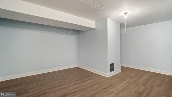 Empty room, Interior, Wood Texture Flooring