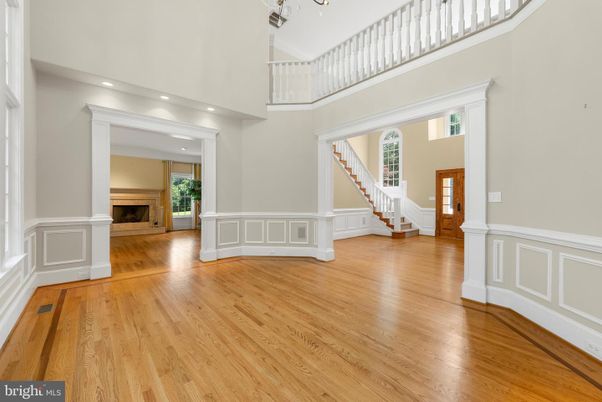 Fireplace, Interior, Recessed Lighting, Wood Texture Flooring
