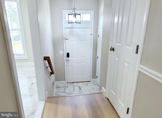 Interior, Marble, Pendant Lights, Wood Texture Flooring