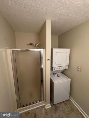 Bathroom, Glass Shower, Interior, Utility Closets, Washer